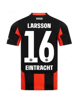 Billige Eintracht Frankfurt Hugo Larsson #16 Hjemmedrakt 2025-26 Kortermet